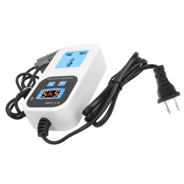 Imagem de Hyuduo Controlador Digital de Umidade, Controlador de Umidade, Interruptor do do Higrômetro, Ferramentas de Controle Umidistat, Conveniente de Usar, Alta Precisão, Controle de Relativa de 0,1%, (#12)