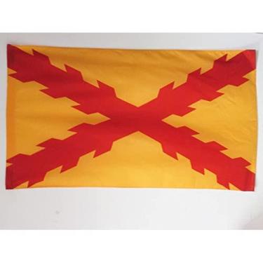 Imagem de Bandeira Espanha Tercio Morados Viejos 2' x 3' para um mastro - bandeiras do exército espanhol 60 x 90 cm - Banner 2 x 3 pés com furo - AZ FLAG