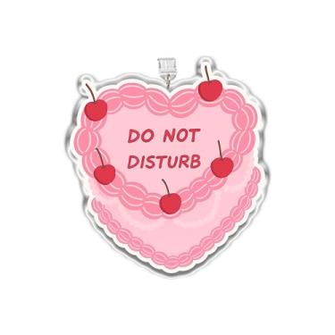 Imagem de MEIYSTICK Pingente de plugue de poeira não perturbe, pingente Kindle, pingentes de plugue de pó de acrílico tipo C ou relâmpago, acessórios Kindle, pingentes de bolo de coração de cereja para meninos