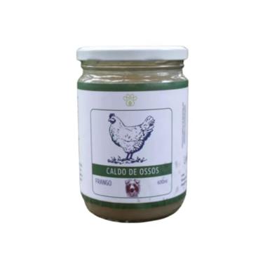 Imagem de Caldo de Ossos de Frango para Cães Natural 500ml | Lecker Petiscos