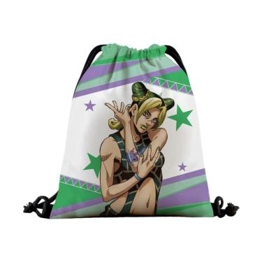 Imagem de Bolsa com cordão JoJo`s Bizarre Adventure Jolyne Cujoh Anime