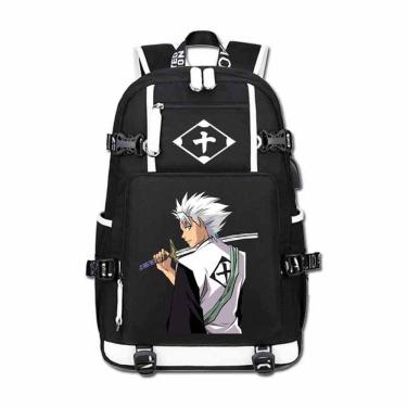 Imagem de Mochila Bleach Kurosaki Ichigo Cartoon Kids School 30x15x47cm