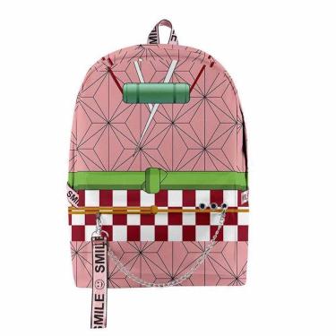 Imagem de Mochila Kamados Nezukos Cartoon Kids School Oxford 0,3 kg