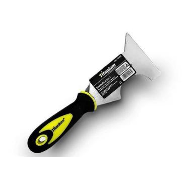Imagem de Espátula De Aço 4 Em 1 Remoção E Raspador De Tinta 07096 Titanium - Uz