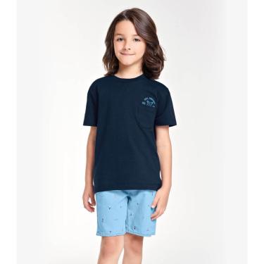 Imagem de Conjunto Infantil Trick Nick Camiseta Com Bermuda Masculina-Masculino