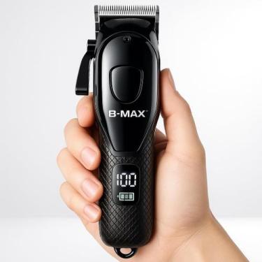 Imagem de Máquina de Cortar Cabelo Profissional Masculina Lâmina de Titânio - ap