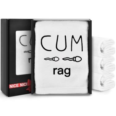 Imagem de Tmacker Presentes de elefante branco para adultos - toalhas de banho engraçadas presentes para namorado, marido, casal, noivo, Natal, meias para homens, namorado, aniversário, casamento, dia dos