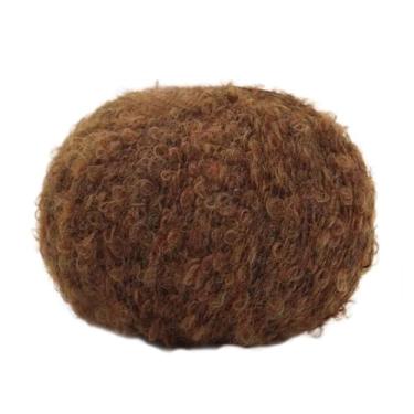 Imagem de Fio de lã macia tricô lã mistura de fios de crochê artesanato 25 g várias cores para bricolage suéteres boneca cachecóis acessórios tawny