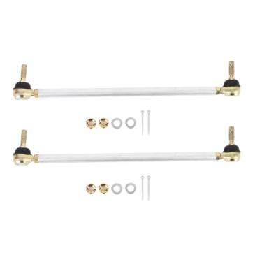 Imagem de aqxreight 2 Conjuntos de Kit de Tirante de Direção Com Extremidades de Liga de Aço para Melhorar a Estabilidade de Equitação, Substituição para Predator 500 2003 a 2006
