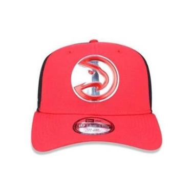 Imagem de BONÉ NEW ERA 3930 ATLANTA HAWKS NBV18BON281 VERMELHO PRETO-Masculino