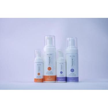Imagem de Kit Espumas íntimas com e sem enxágue 150 e 50 ml - Happie & Co