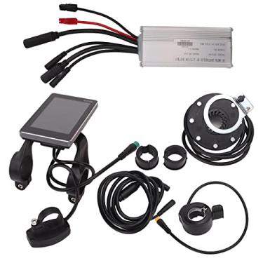 Imagem de aqxreight Atualize Seu Passeio Com Kit de Controlador de Motor Sem Escova 36V/48V 500W – Inclui Display LCD e Acelerador para Conversão de Bicicleta Elétrica