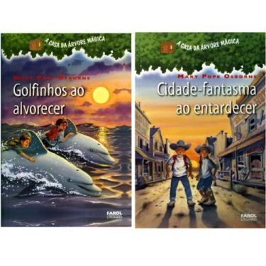 Imagem de Coleção a casa da árvore mágica - golfinhos ao alvorecer + cidade fant