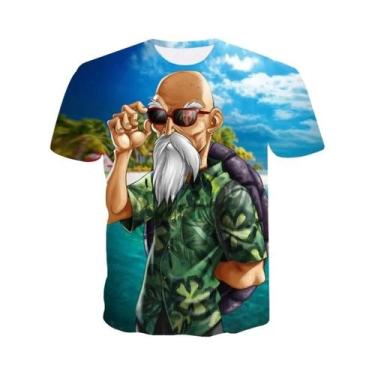 Imagem de Camiseta Dragon Ball Son Goku Vegeta Para Adultos E Crianças, Manga Cu