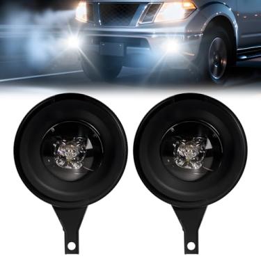 Imagem de Faróis de neblina de LED compatíveis com conjuntos de lâmpadas de neblina Nissan Frontier SL 2017-2015 com interruptor e chicote de fiação
