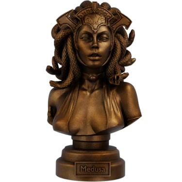 Imagem de Estátua Busto Medusa (Cor Cobre Antigo)