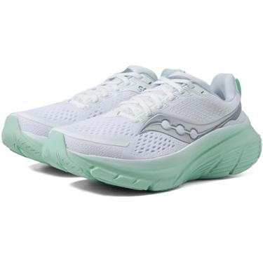 Imagem de Saucony Tênis feminino Guide 17, Branco/Jade, 5