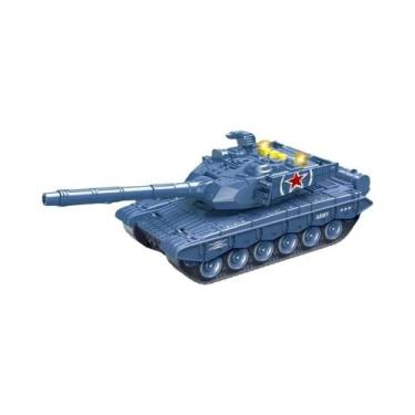 Imagem de Brinquedo De Carro Com Som, Luz E Música Para Meninos, Modelo De Tanqu