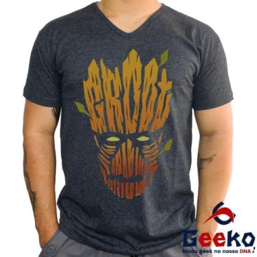 Imagem de Camiseta Groot 100% Algodão Guardiões da Galáxia  Guardians Of The Gal