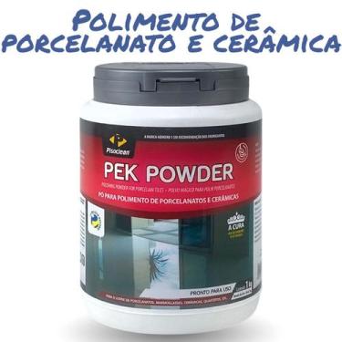 Imagem de Pek Powder Pó Para Polimento de Porcelanatos e Ceranmicas Pisoclean 1K
