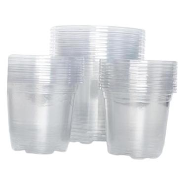Imagem de Generic Conjunto de 30 Vasos para Mudas de Plantas, Leves, Transparentes, Versáteis e Resistentes, Bandejas para Germinação de Hortaliças.