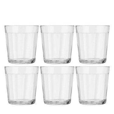 Imagem de Jogo 6 Copos Americano Linha Rocks 300 ml Nadir Figueiredo