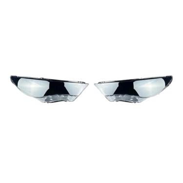 Imagem de Capa de luz para lâmpada de cabeça, compatível com faw besturn x40 2016 2017 2018 2019, tampa da lente do farol, abajur de vidro(A Pair)