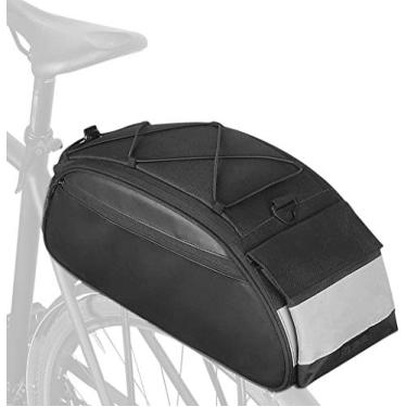 Imagem de Bike Trunk Bag Bicycle Cargo Rack Bag Commuter Bike Rear Rack Bags