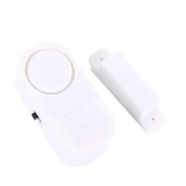 Imagem de ALARME SENSOR PORTA JANELA MAGNETICO ANTI ROUBO SIRENE SEM FIO RESIDENCIAL COMERCIAL SEGURANCA PROTECAO