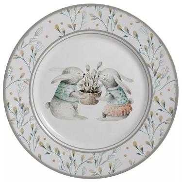 Imagem de Conjunto de 6 Pratos Rasos - Coelho