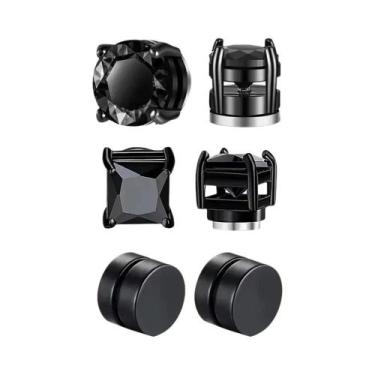 Imagem de Brincos Magnéticos De Moda 1-12 Pares Brincos Falsos Sem Perfuração Pa