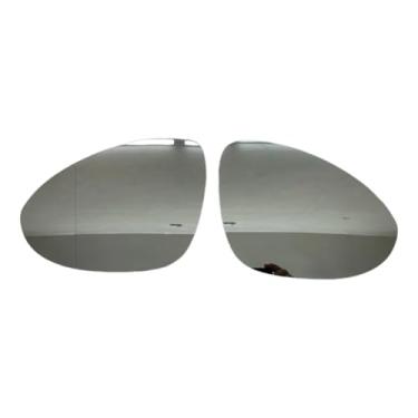 Imagem de Carro aquecido espelho retrovisor carro grande angular espelho aquecido vidro l/r compatível com porsche cayenne 2019-2024(Left and right)