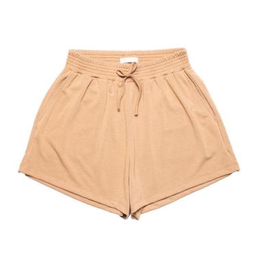 Imagem de Short Feminino LZT Plus Size Moletinho Preto-Feminino