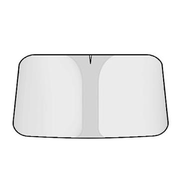 Imagem de Protetor Solar para Para-brisa de Carro Bloqueador Plegável Reflete Calor e Raios UV Acessórios Proteção Automotiva Interiores SUVs Sedans