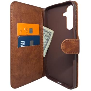 Imagem de Capa Carteira Para Samsung A16 5G Marrom