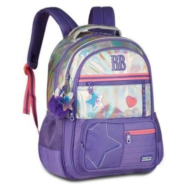 Imagem de Mochila de Costas Rebecca Bonbon Holográfico Holo Shine-Feminino