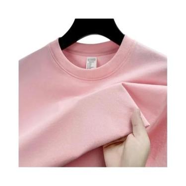 Imagem de Camiseta Masculina De Verão De Marca De Alto Padrão Em Algodão Com Man