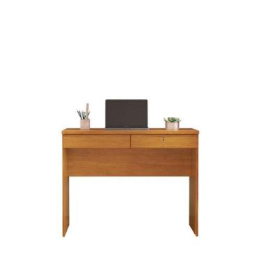 Imagem de Escrivaninha Felícia 2 Gavetas JCM - JCM Movelaria, Cinamomo