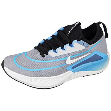 Imagem de Nike Men's Zoom Fly 4 Low TOP, Wolf Grey/Photo Blue/Black/White, 8 US