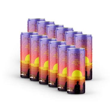 Imagem de Espumante brut rosé em lata movin 269 ml caixa c12 un