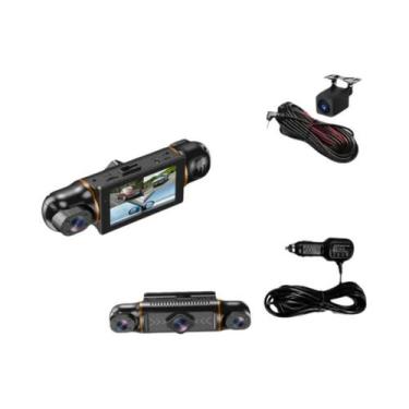 Imagem de Câmera Veicular De 4 Canais 1080P FHD Com GPS, WiFi, Visão Noturna E M