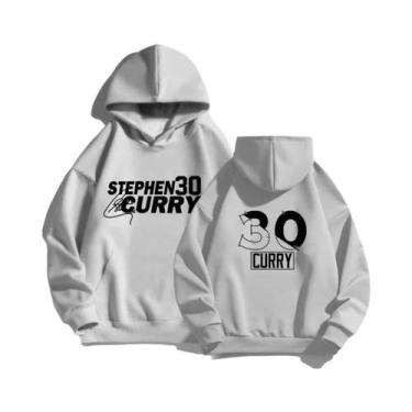 Imagem de Moletom Masculino Golden State Warriors Curry Para Basquete, Estilo No