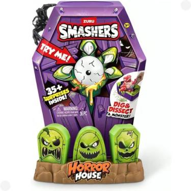 Imagem de Smashers Horror House com Luz e Som com 35 Surpresas F0173-7 - Fun - F
