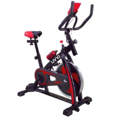 Imagem de Bicicleta Ergométrica Spinning até 120 kg com Inércia 13 kg LV-BEM120 