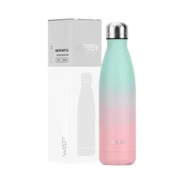 Imagem de Garrafa De Água Isolada De Aço Inoxidável De 500ml, À Prova De Vazamen