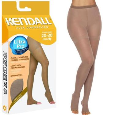 Imagem de Meia Calça Kendall Alta Compressão 20~30mmHg Mel Alívio e Varizes, MEL