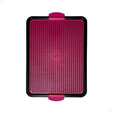 Imagem de Sanitário Higiênico Lavável 2D Pet 50x40cm Elimina Odores Cor:Azul, Ro