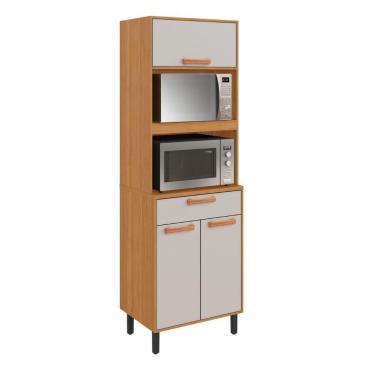 Imagem de Torre Quente Itatiaia Napoles 70cm 2 Fornos Cinamomo/Off White