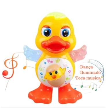 Imagem de Brinquedo Pato Dançarino Com Som , Luz Anda, Mexe Infantil - Toy King