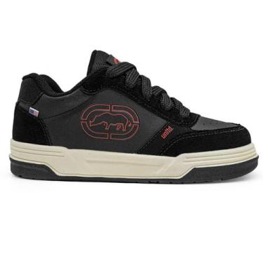 Imagem de Tênis Ecko 707ECK Pasadena Unissex  Preto Vermelho Cor:PretoTamanho:40